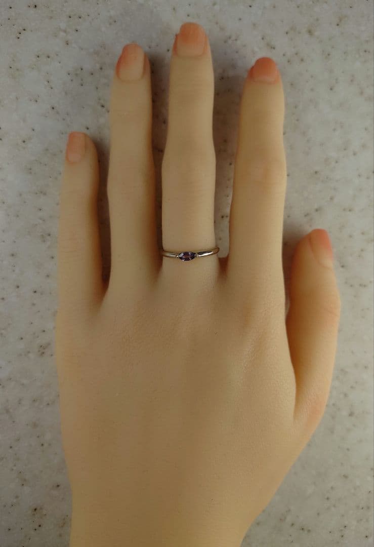 専用　GSTV Pt999アレキサンドライトリング　プラチナ　一粒石