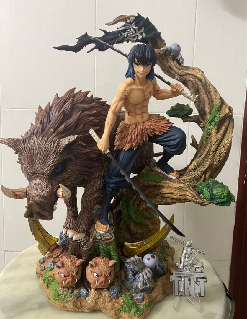 鬼滅の刃　フィギュア　ガレージキット　嘴平伊之助