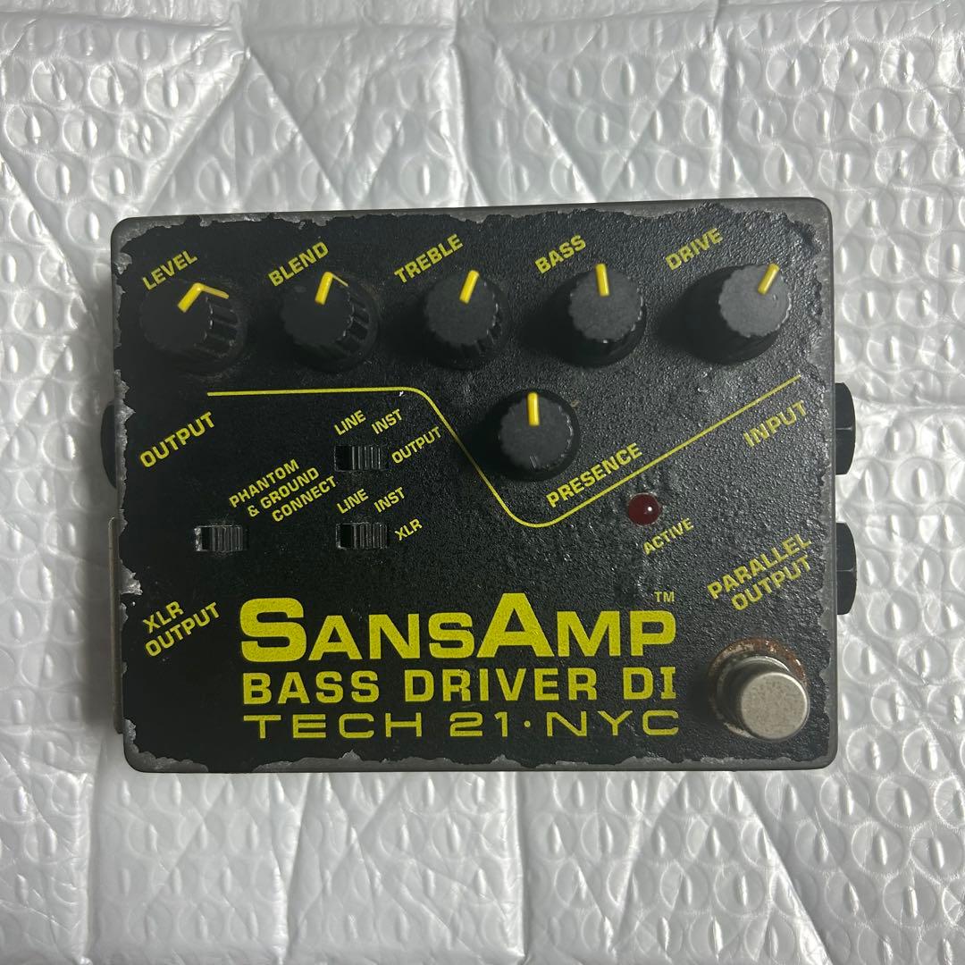 【日曜まで値下、廃盤・旧型】TECH21 SANSAMP BASS D