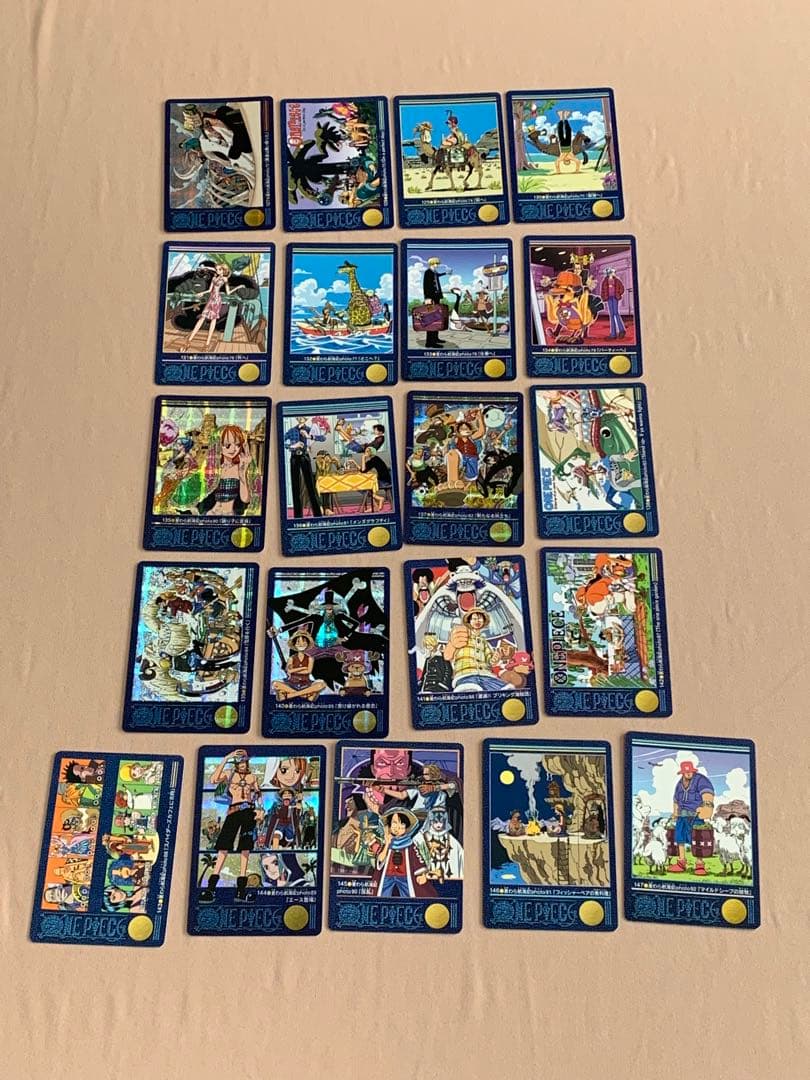 ワンピース　ビジュアルアドベンチャー　全168種　コンプリート