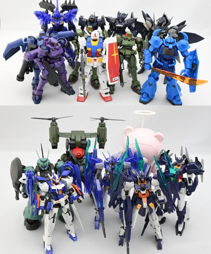 ガンプラ 22点セット HG バルギル ベアッガイ AGE2 リーオー ジャンク