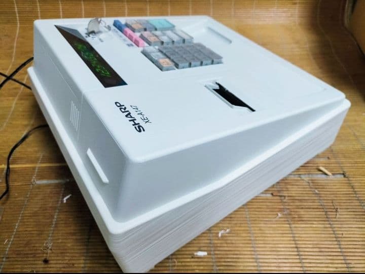 シャープレジスター　XE-A147　PC連携売上管理フル設定無料　000662