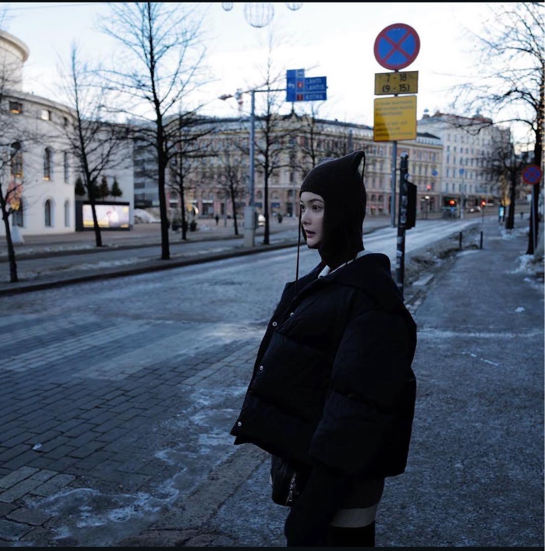 imaskopi 猫耳ニット帽　玉城ティナ　モトーラ世理奈着用