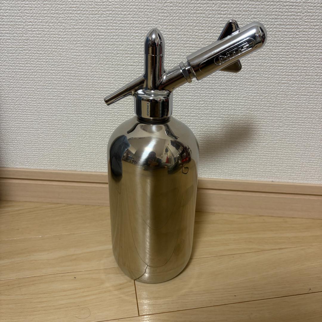 【希少・未使用】NTGステンレスサイホン 炭酸メーカー