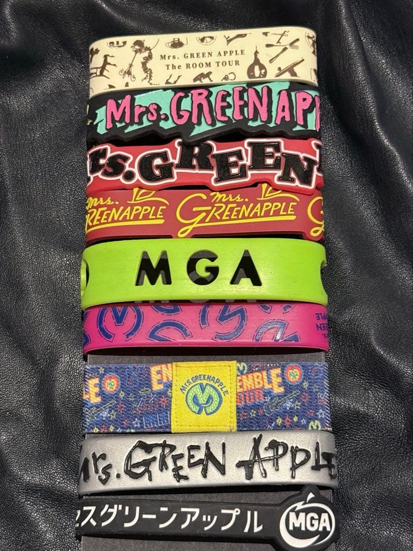 Mrs. GREEN APPLE ラバーバンド まとめうり 9点