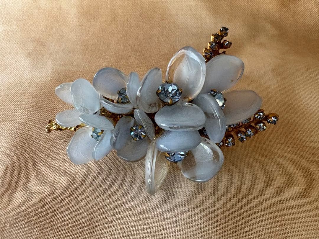 Miriam Haskell ビンテージ ブローチ