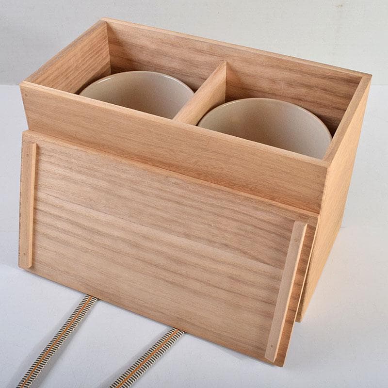 茶道具　八世乾山　山本如仙造　色絵金彩　数茶碗　十客　共箱　M　R9425B