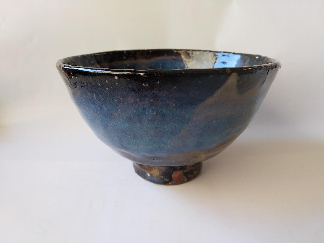 れもん萩焼 光彩庵 茶陶 山根清玩 作 青萩茶碗 共箱 栞 茶器抹茶碗新品