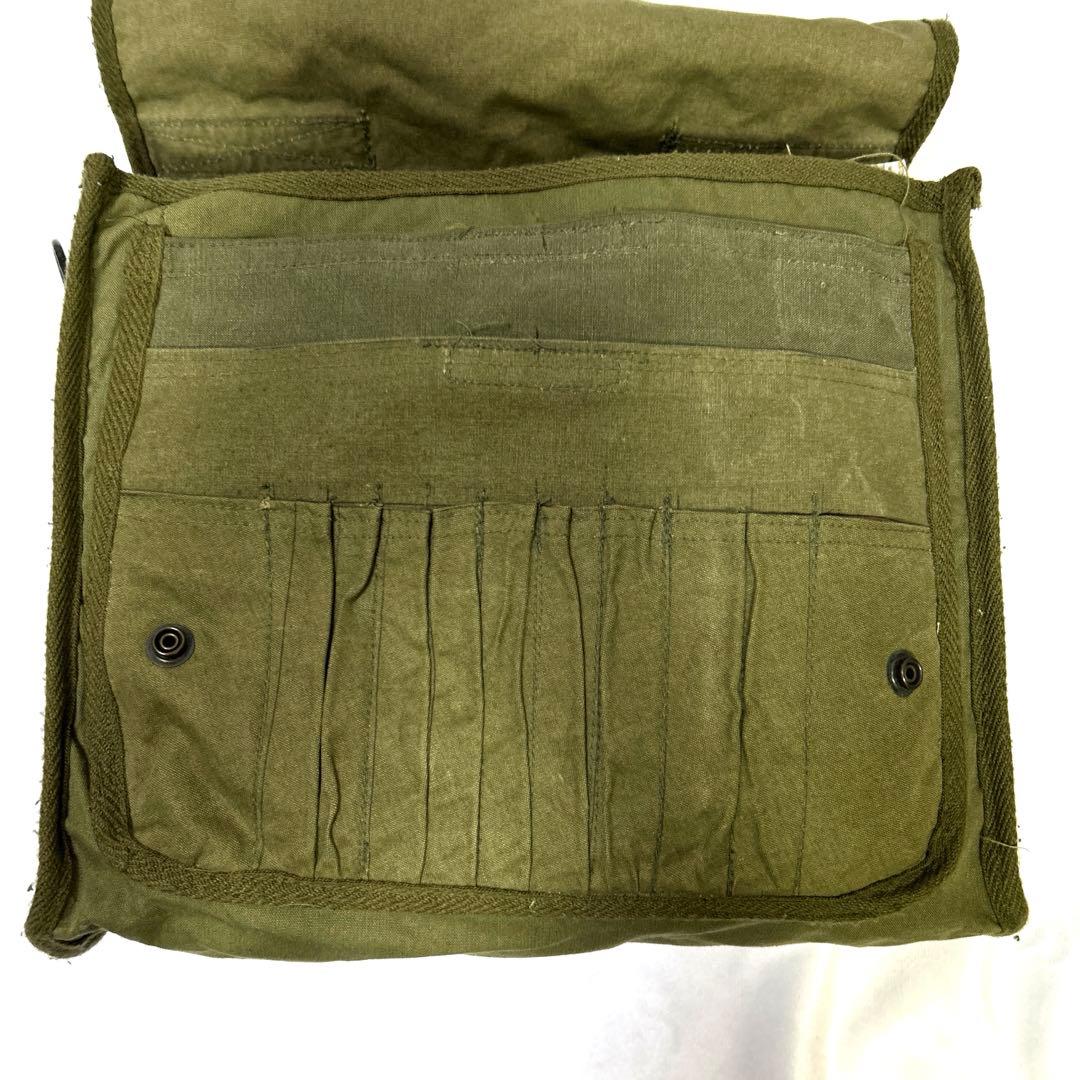 80's 米軍 USステンシル SCOVILL GRIPPERショルダーバッグ