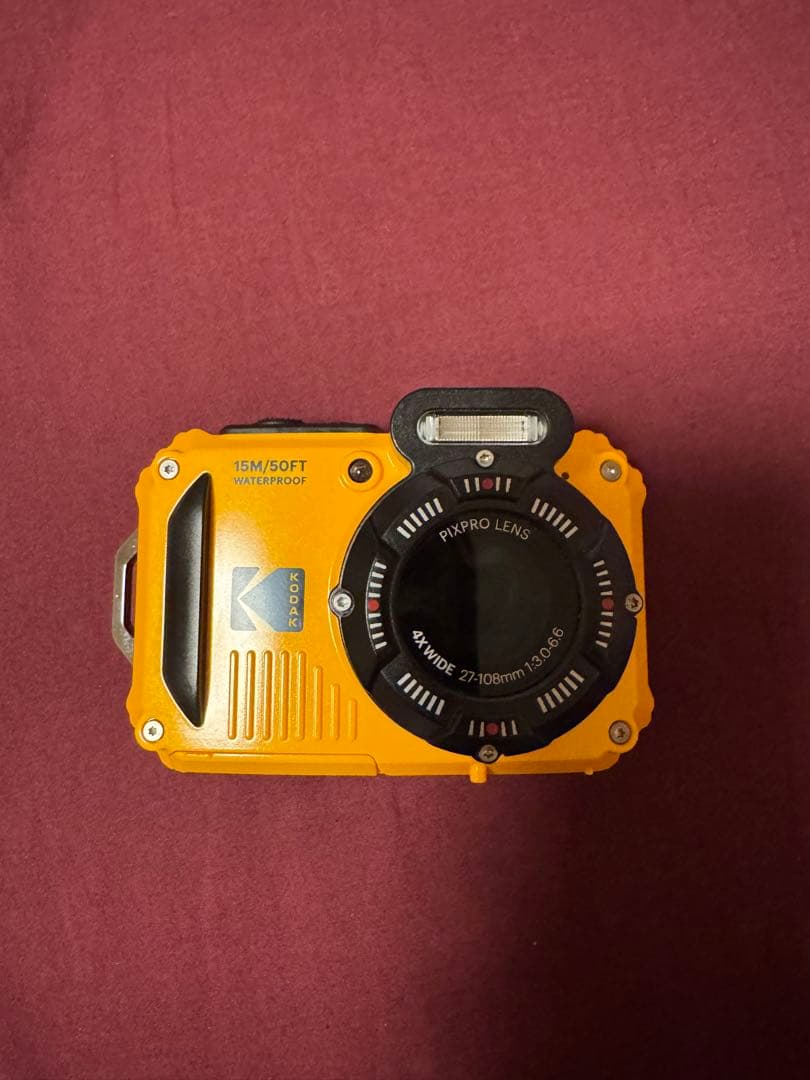 コダック防水コンパクトデジタルカメラ