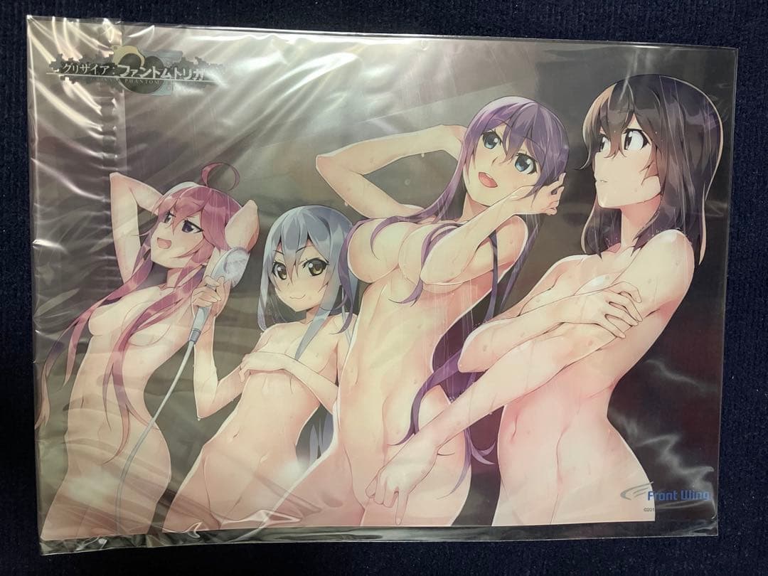 【非売品】グリザイアの果実 渡辺明夫 描き下ろし A3 クリアポスター ②