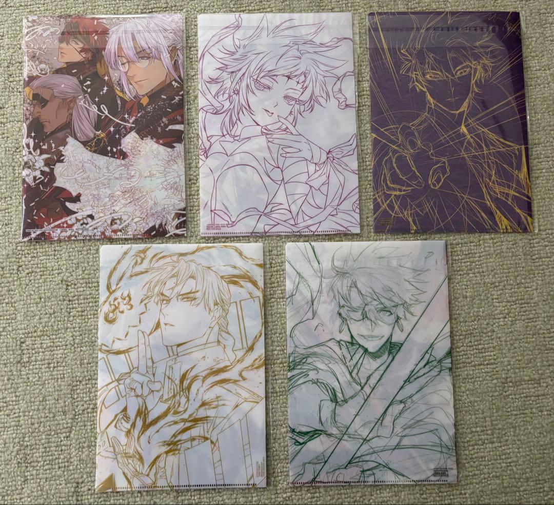 【未開封】D.Gray-man　ジャンプSQ.RISE　クリアファイル等11点
