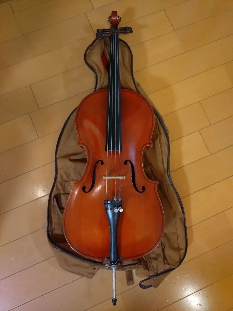 SUZUKI スズキ　チェロ　No.71 1/4 　子供用　分数　置物