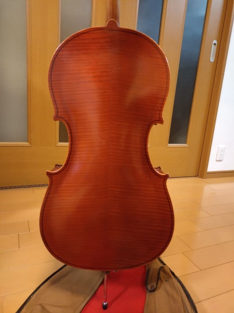 SUZUKI スズキ　チェロ　No.71 1/4 　子供用　分数　置物