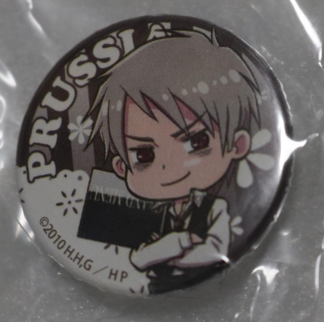 d➕ヘタリア➕　プロイセン　缶バッジ