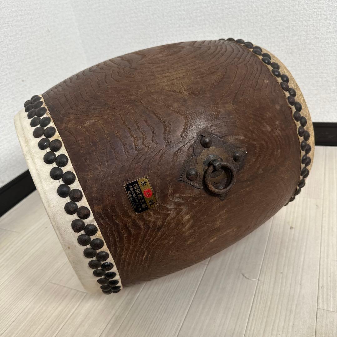 和太鼓 堀田新五郎 宮太鼓 打楽器 管理No.※i4※