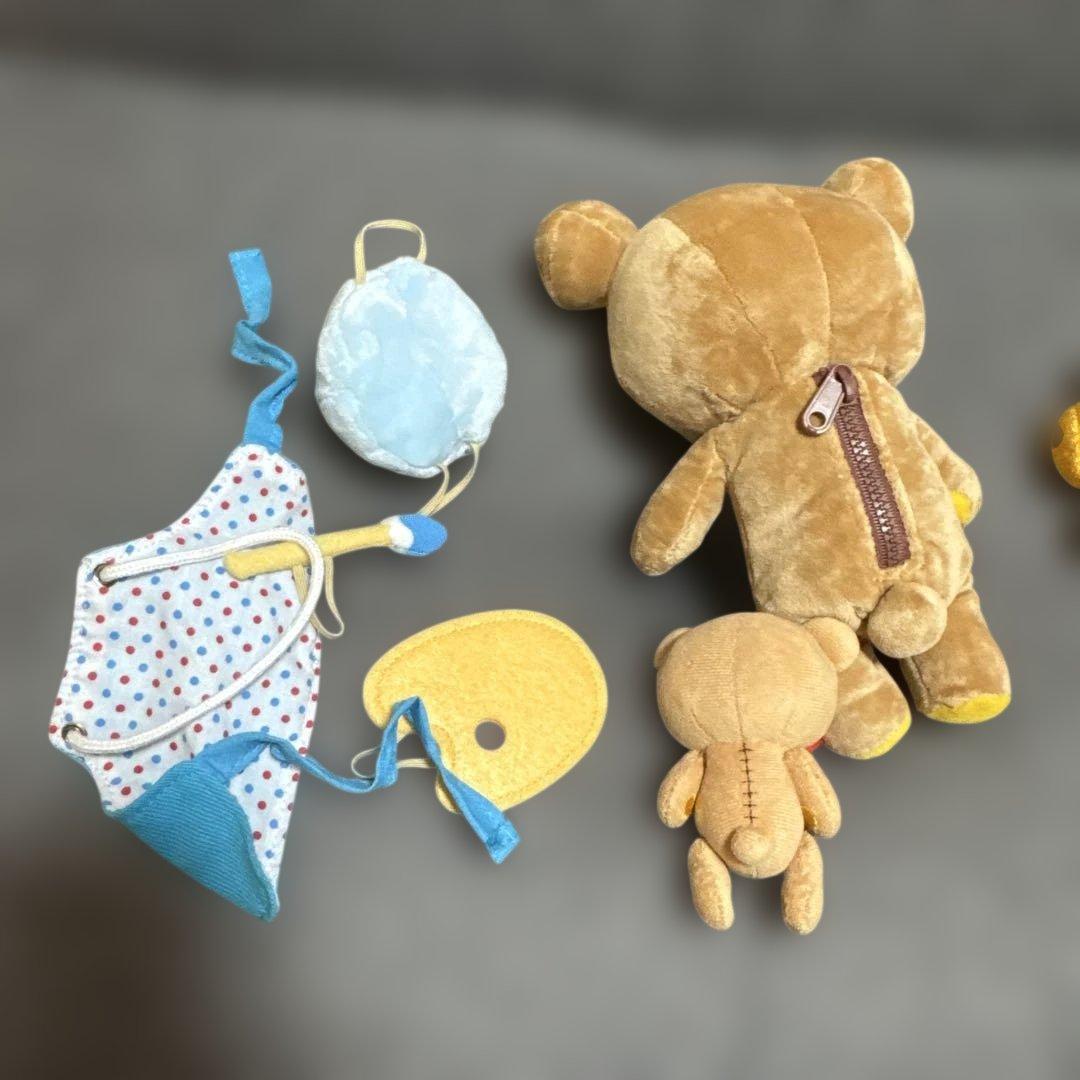 希少♡リラックマ　ローソンコラボ　ぬいぐるみ　着せ替えグッズ大量まとめ売り