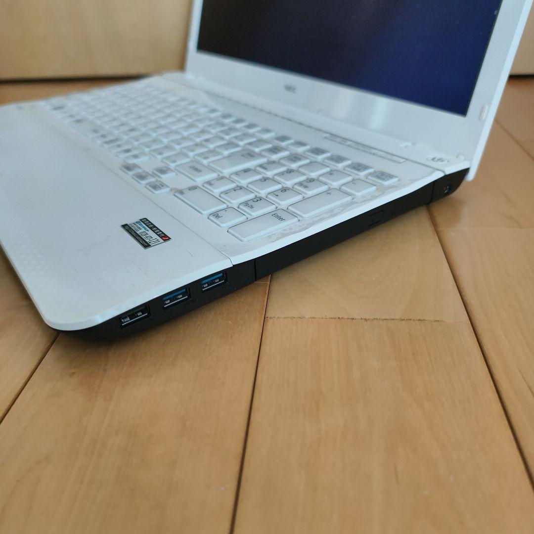 【極美品キーボード】爆速SSD✨最新Win11/ホワイト/初心者向け/マウス付属