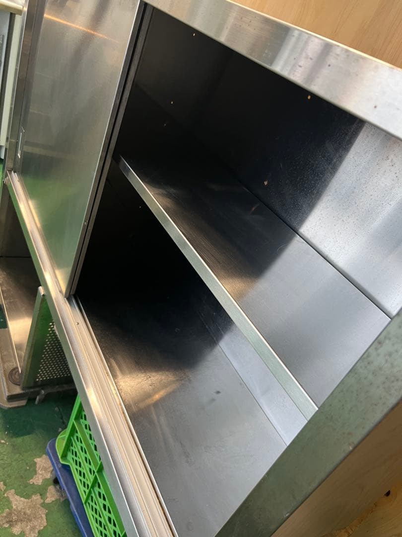 マルゼン吊戸棚 置台付き 1310x350x1040