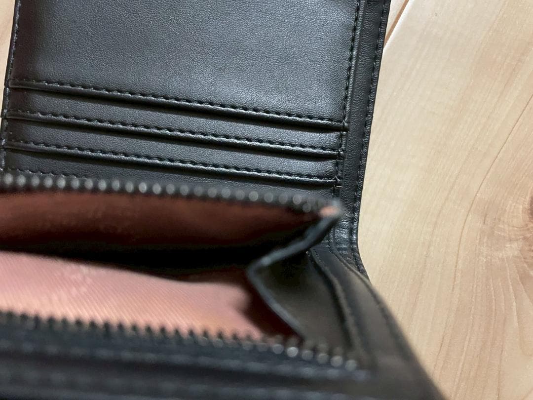 ステラマッカートニー　三つ折り財布　財布 ウォレット コンパクト　ファラベラ　黒