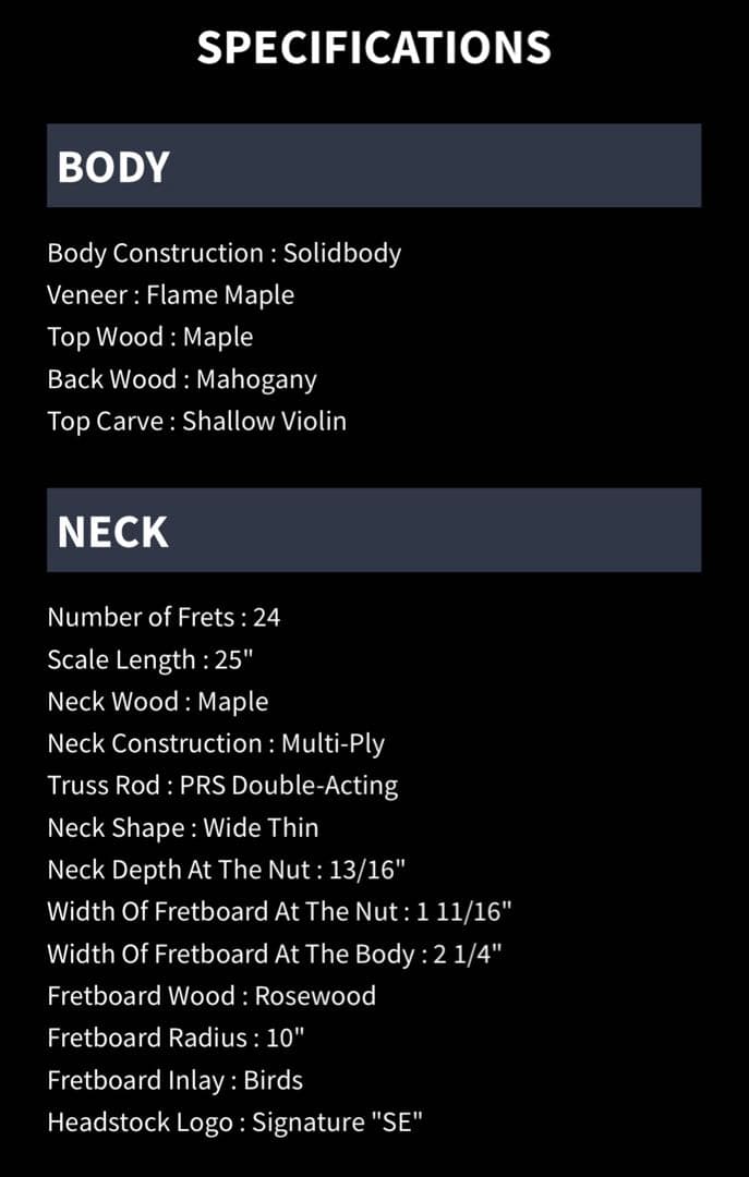 ギター PRS SE Custom24 lefty Black Gold Burst