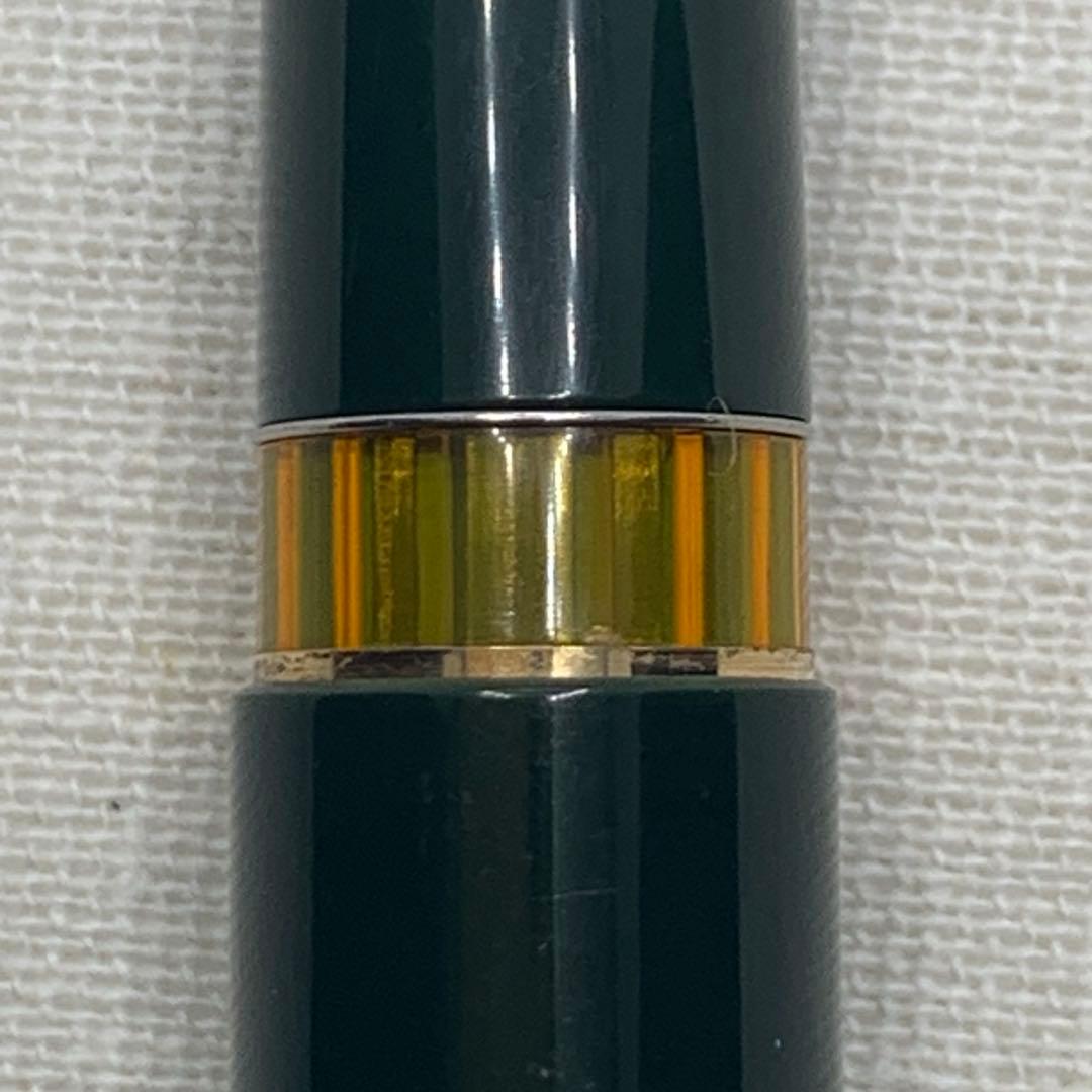 【希少緑軸】MontBlanc no.14 Green 18C F 万年筆　2桁