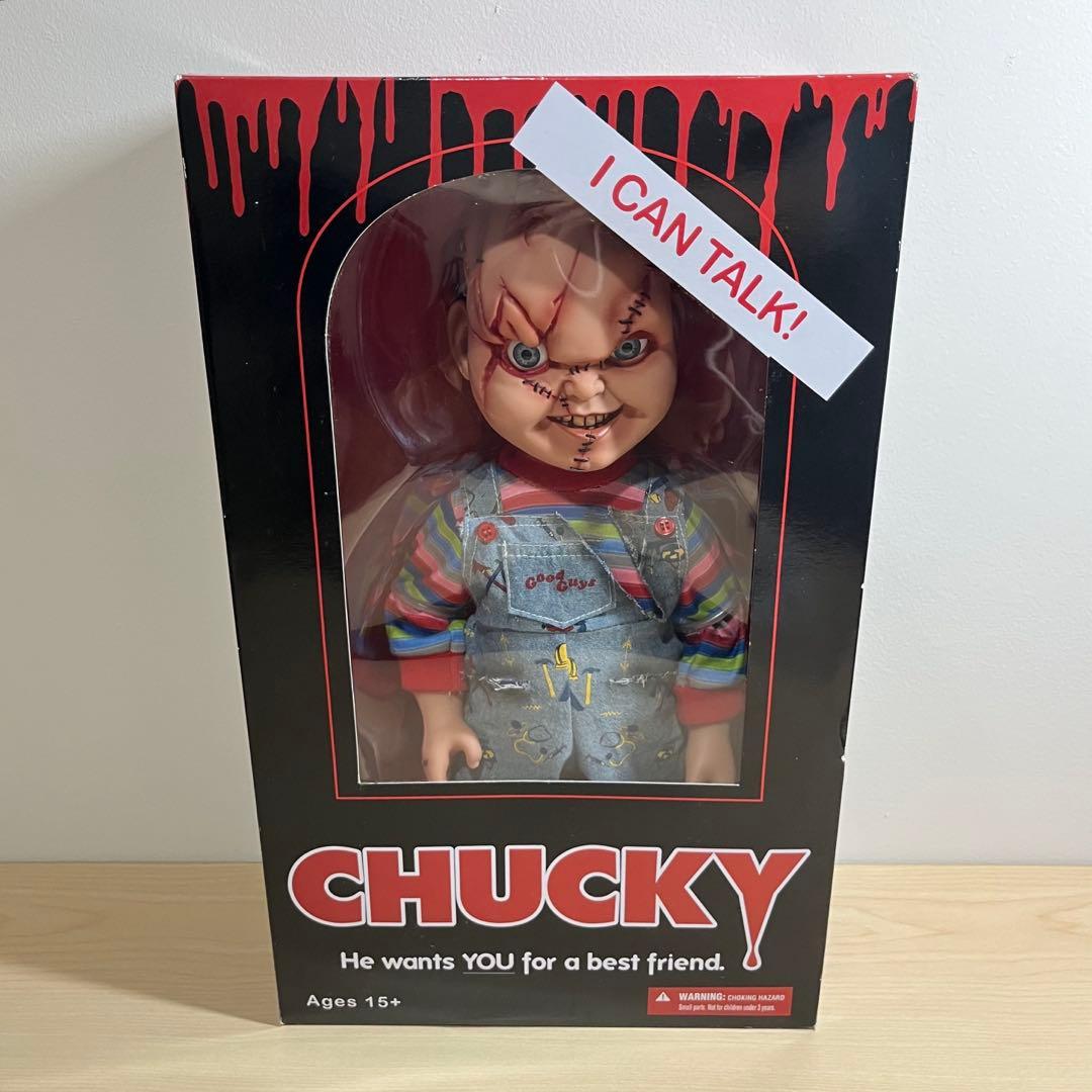 MEZCO チャイルドプレイ チャッキー トーキング アクション フィギュア