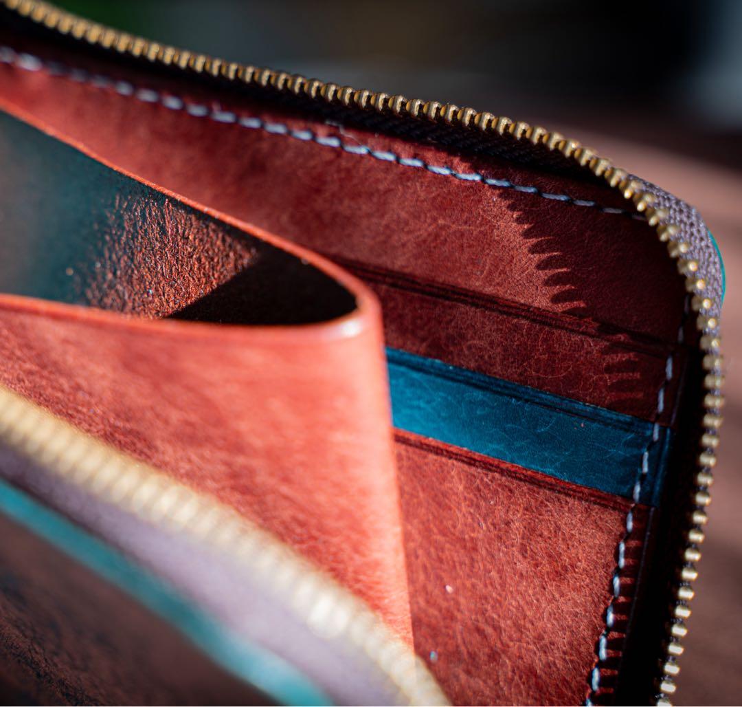 L字ファスナーウォレット