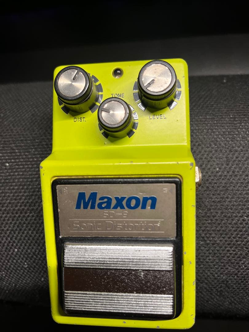 【ヴィンテージ】Maxon SD-9 白ラベル　ギターエフェクター
