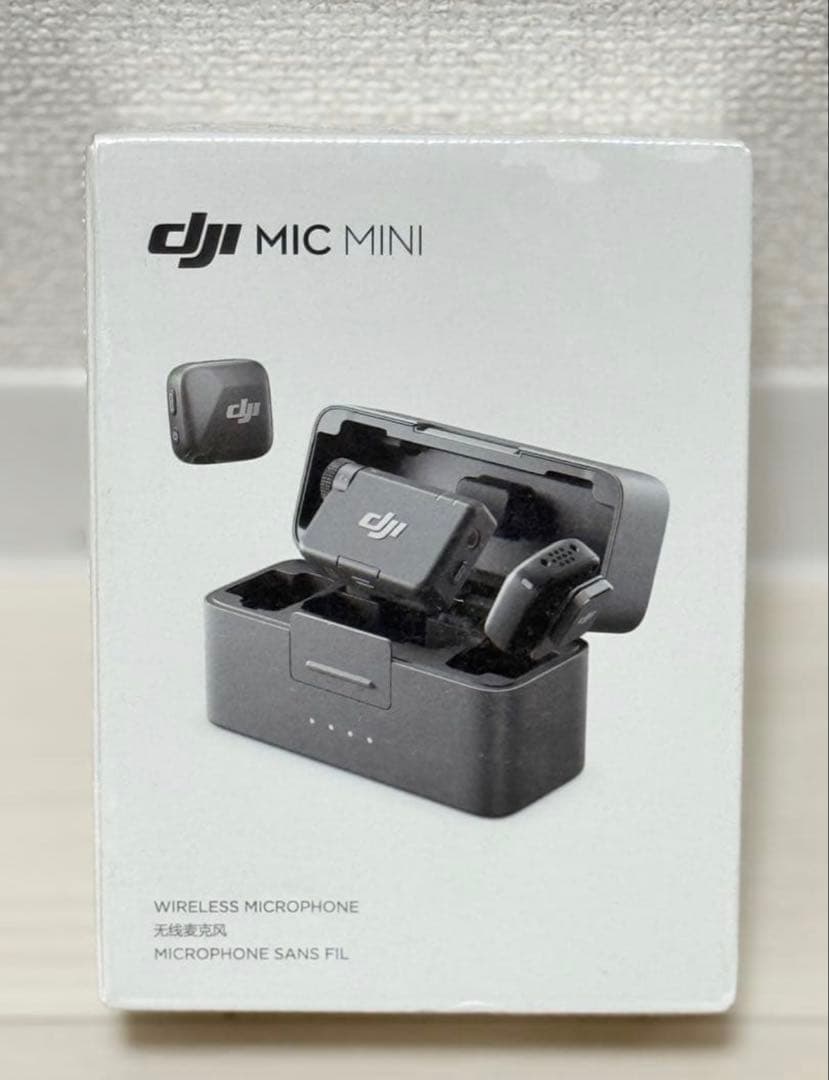 の*ん様 【未開封】DJI Mic Mini 2TX +1RX +充電ケース