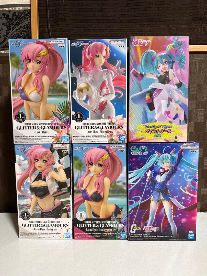 ラクス　初音ミク　フィギュア　6点