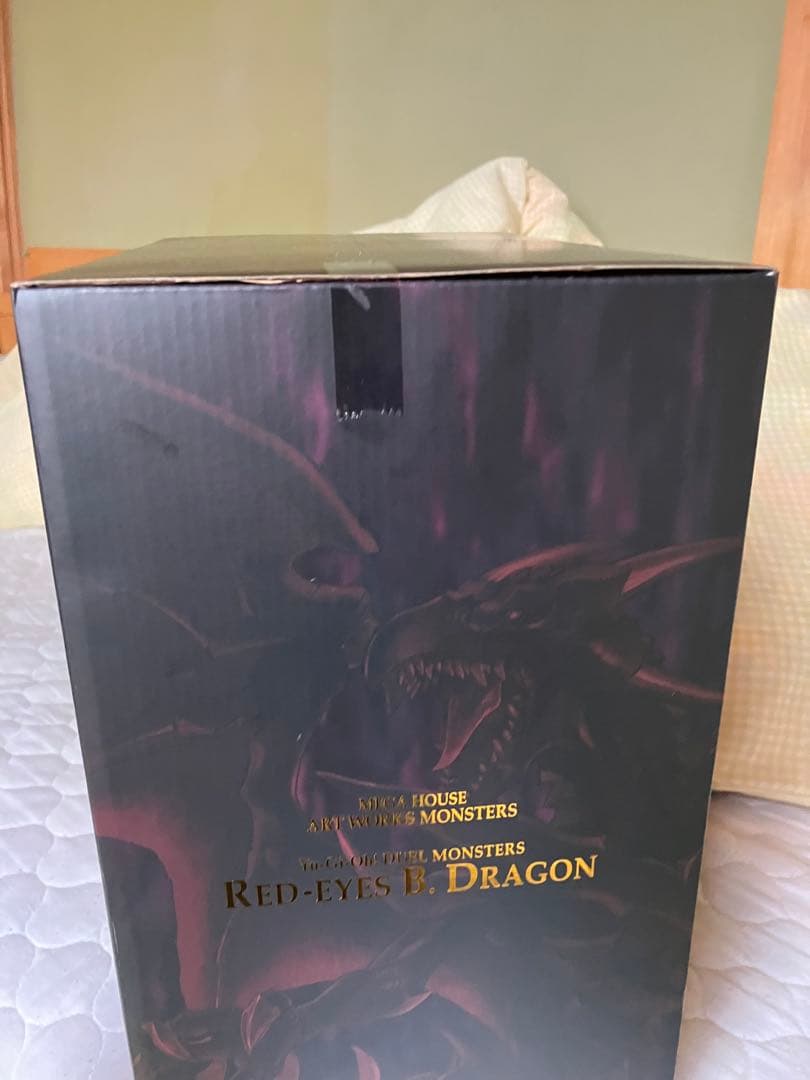 真紅眼の黒竜　フィギュア　半未開封