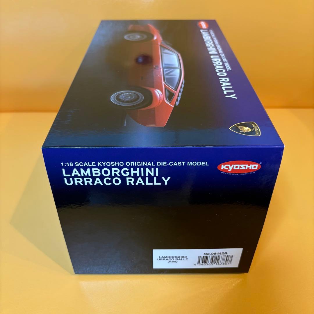 レア！京商 1/18 ランボルギーニ ウラッコラリー 赤