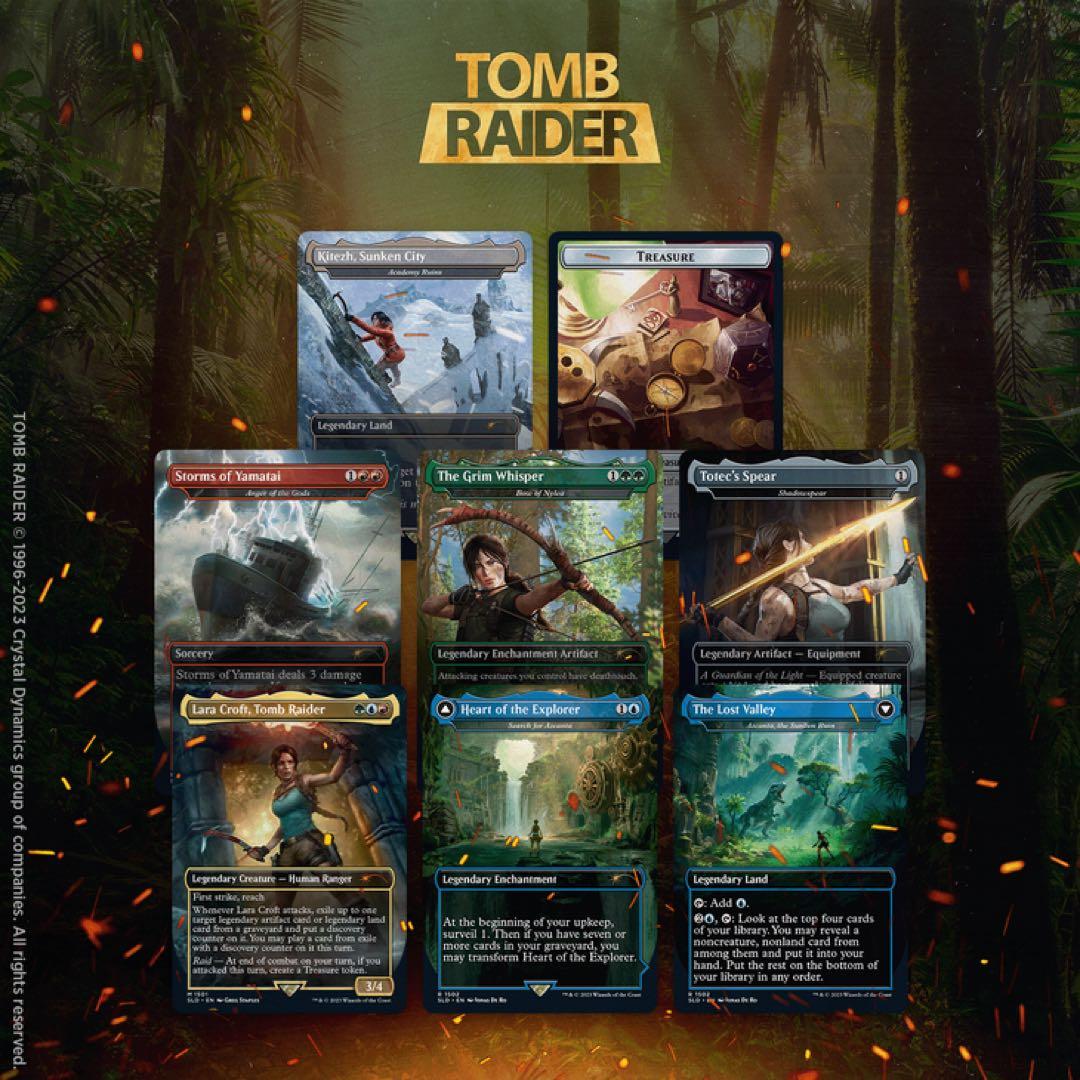 MTG【未開封BOX】SECRET LAIR X TOMB RAIDER