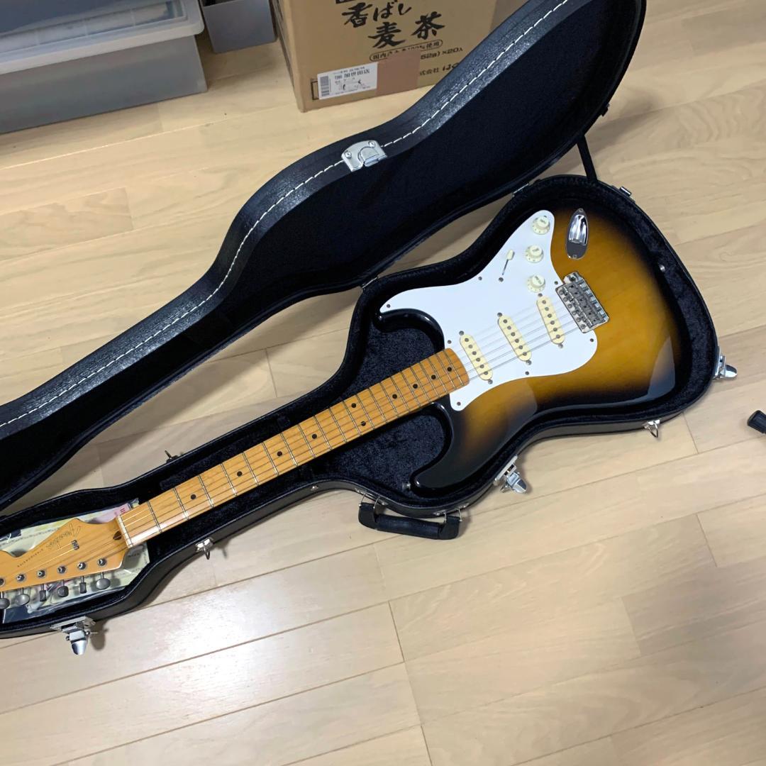 【訳あり】Fender Japan ストラトキャスター サンバーストST57-T