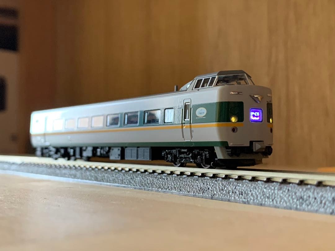 KATO 381系 やくも リニューアル編成 基本+増結+増結編成走行対応