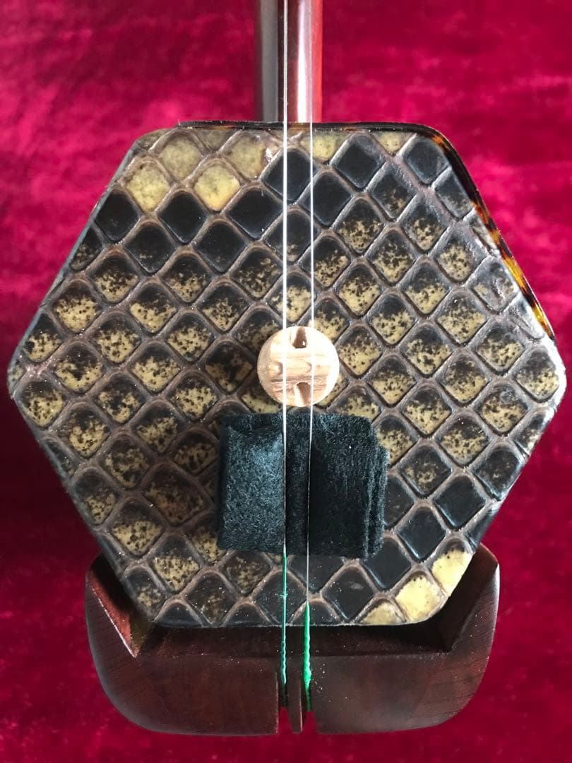 特価・二胡★最上級紫檀★錦蛇皮★古月琴坊・万其興製作★十年保証★一生の宝物