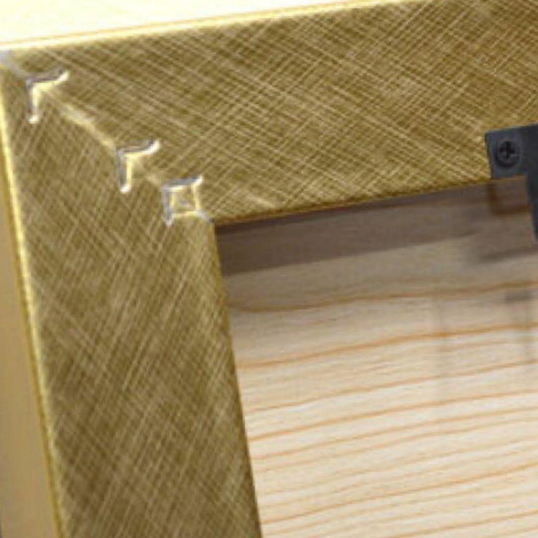 フィンセント・ファン・ゴッホ作品　『糸杉のある麦畑』　風景画　キャンバス　複製画