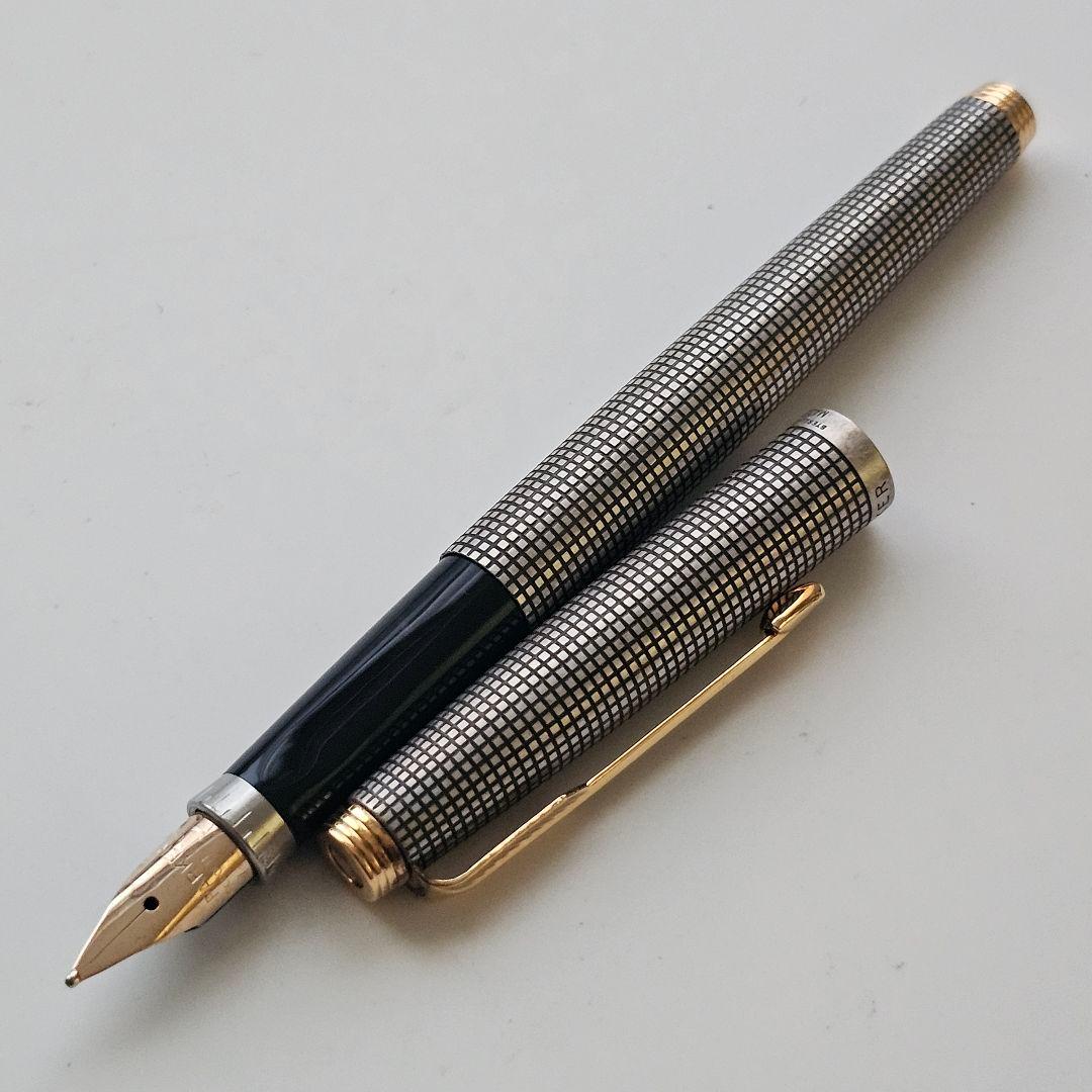 パーカー 75 B字 大文字 14k 585 シズレ スターリングシルバー