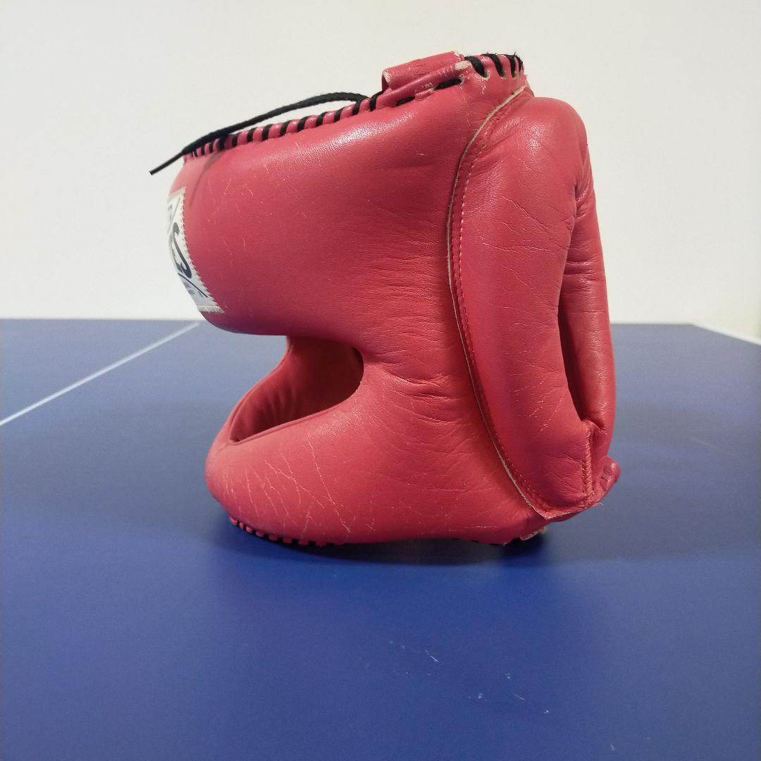 REYES レイジェス ボクシング フルフェイスヘッドギア 赤【最終値下げ】