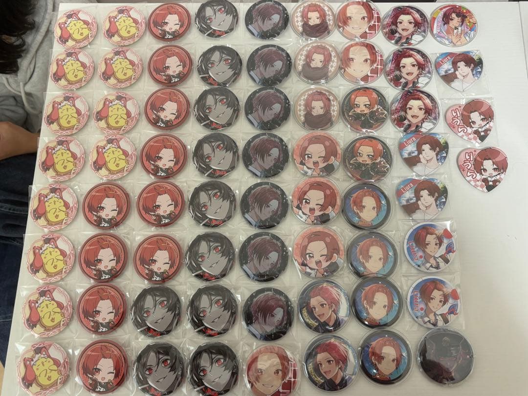 いれいす　りうら　缶バッジ　まとめ売り