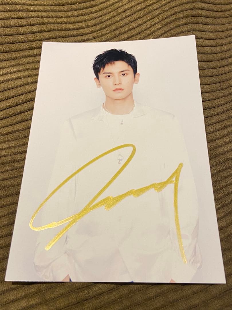 張哲翰 直筆サインまとめ 大幅割引入り(4月15日に返送する予定)