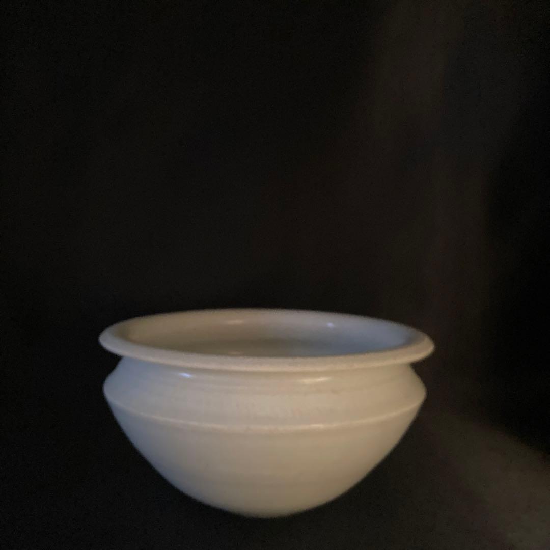 《赤字万博❗️》【ギャラリー三益】古美術工芸品　影青肩張形水指（宋時代）