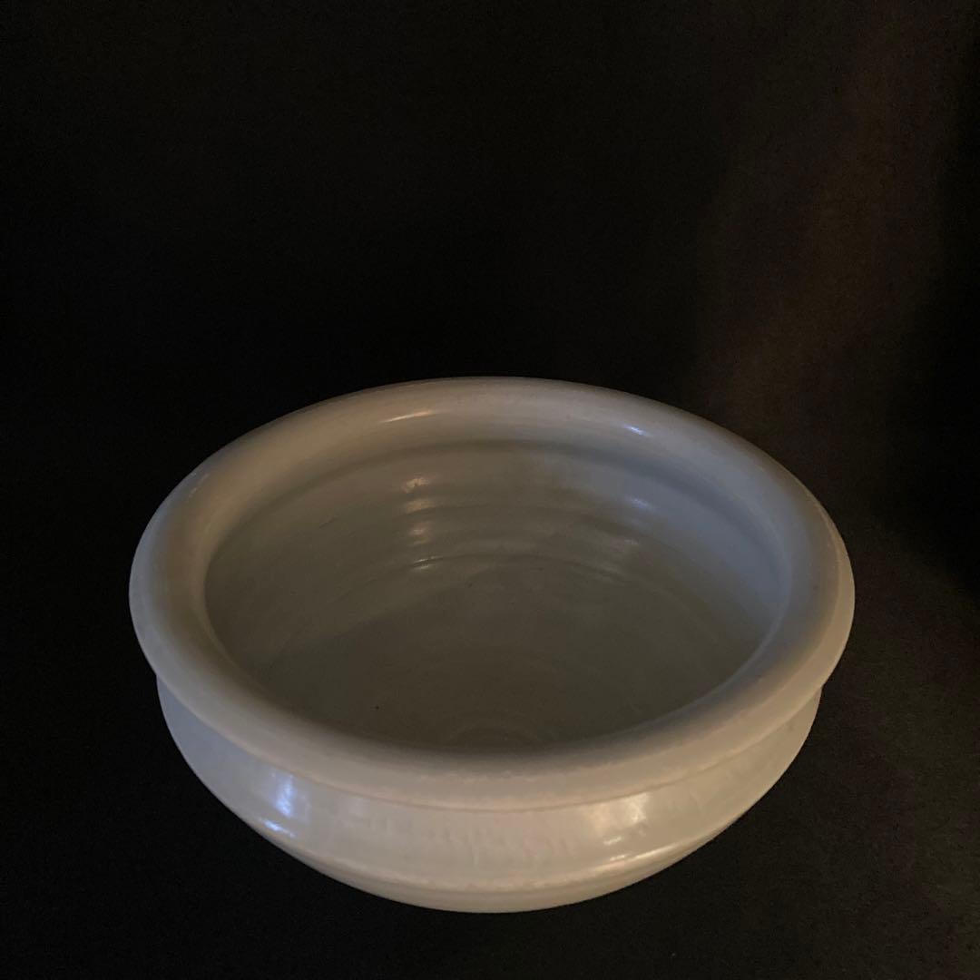 《赤字万博❗️》【ギャラリー三益】古美術工芸品　影青肩張形水指（宋時代）