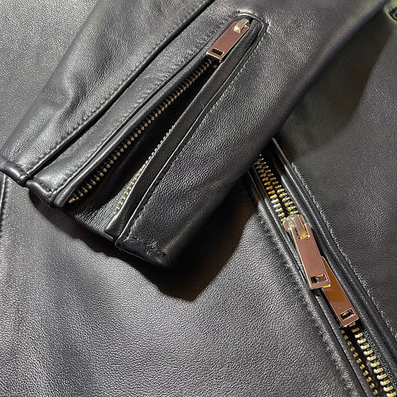 極美品 CITY レザージャケット シングルライダース サイズ2 ブルゾン