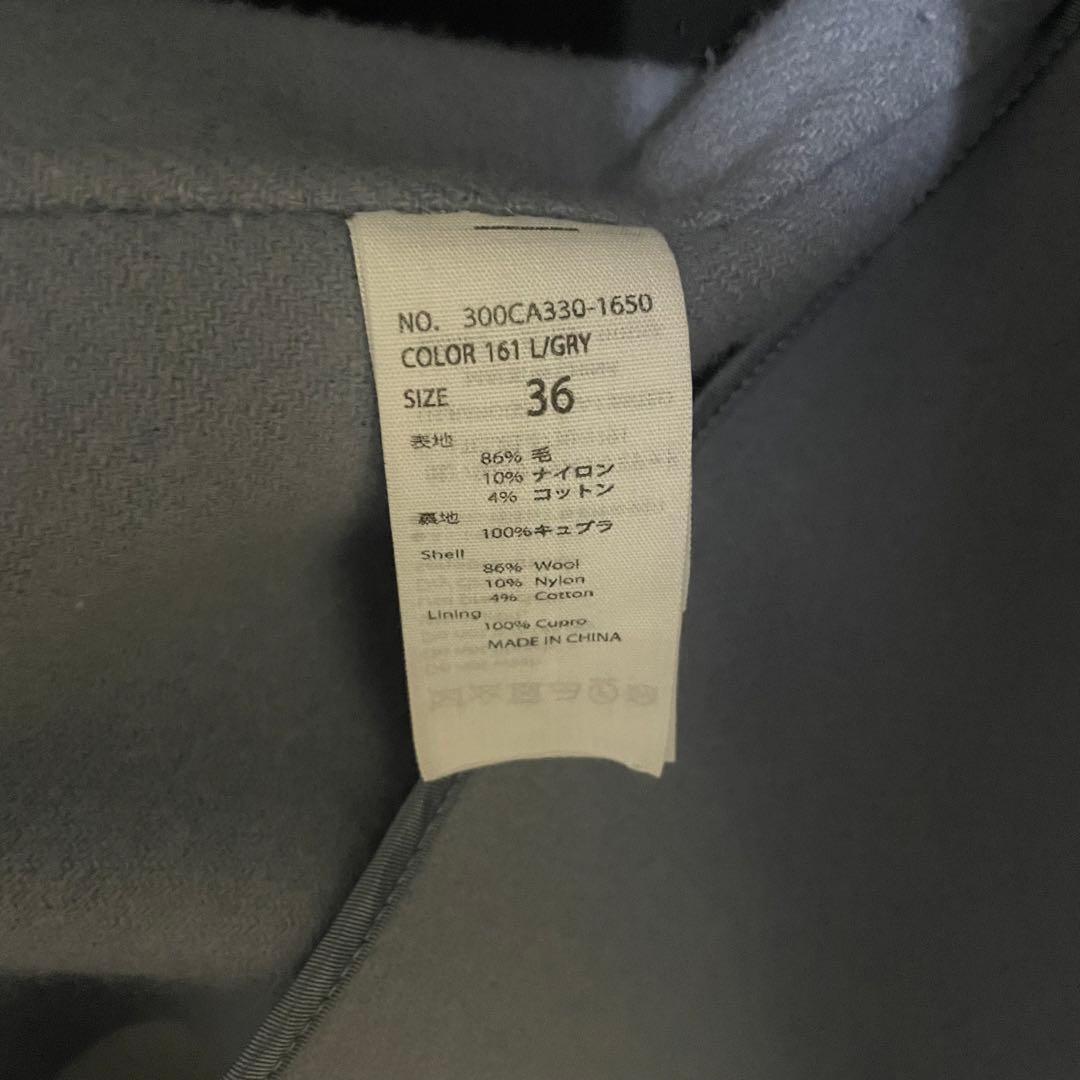 【綾瀬はるか着用】ENFOLD⭐️未使用級　ダブルフェイス立体ポケットロングコート