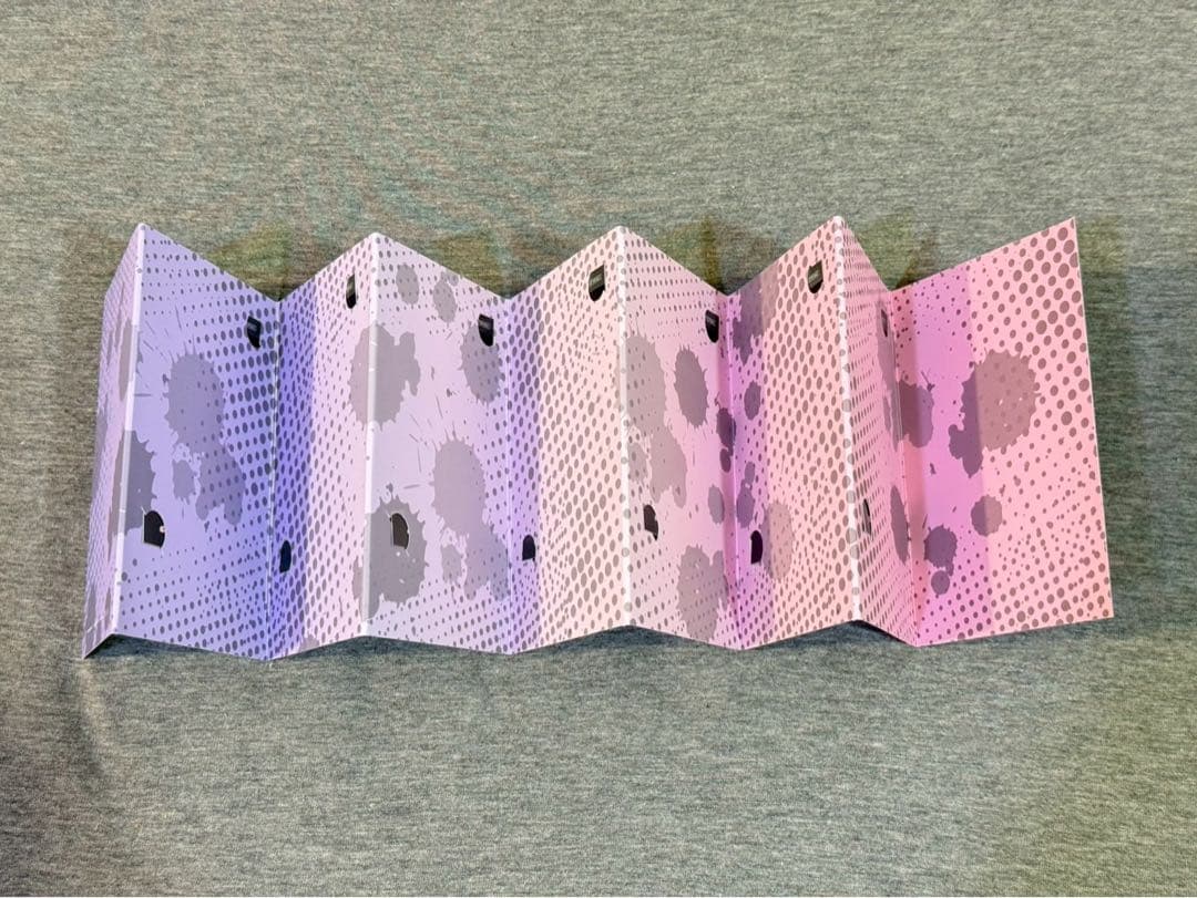 ゾンビランドサガ　ゆめぎんがパラダイス台湾限定ポスターチェキセット扇