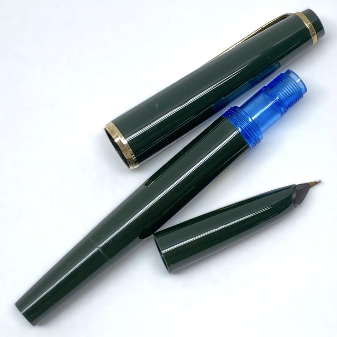 ビンテージ MONTBLANC No32 14K 万年筆 グリーン 極美