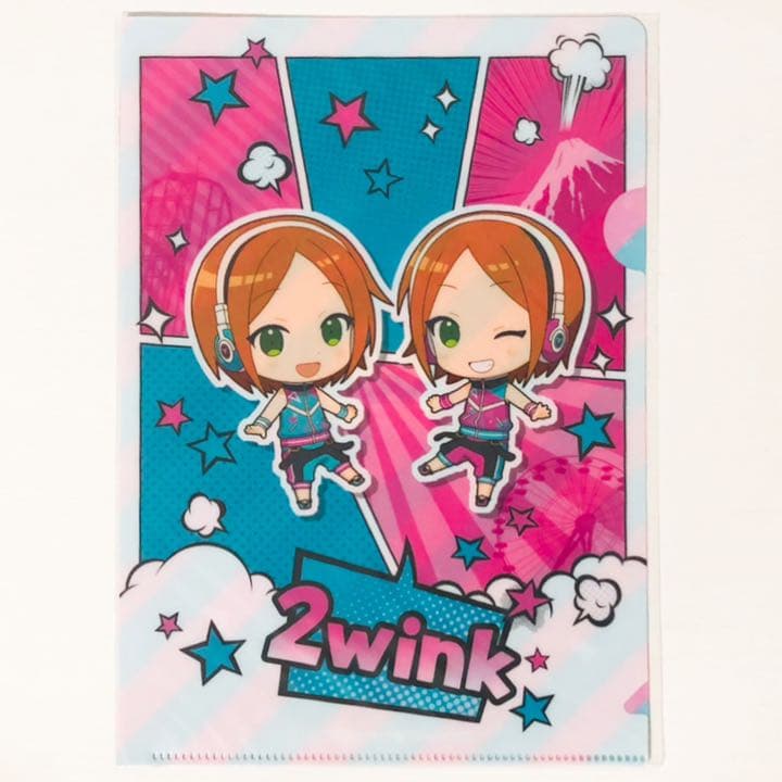 新品★あんスタ【2wink】富士急★A5★クリアファイル