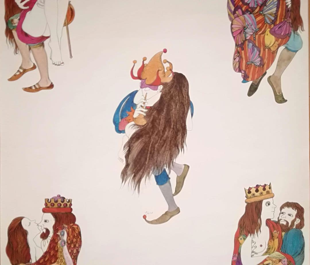 逸品　伊坂芳太良　伊坂芳太良作品集成　発売告知ポスター　パルコ　1983年